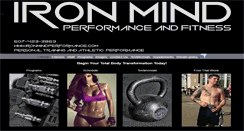 Desktop Screenshot of ironmindperformance.com